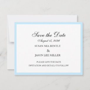 Save The Date Card