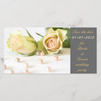 Save the date card