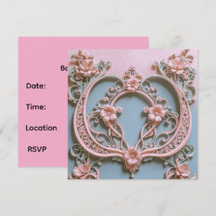 Save the Date Card for Baby Shower