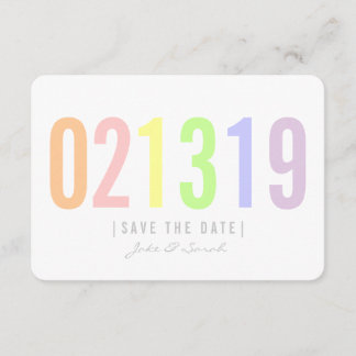 Save the Date Card - Icecream Day