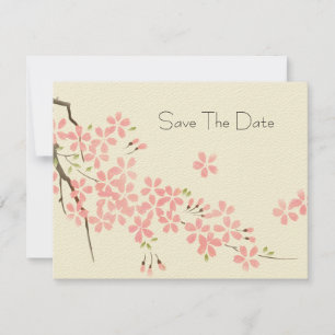 Save the Date Cherry Blossoms