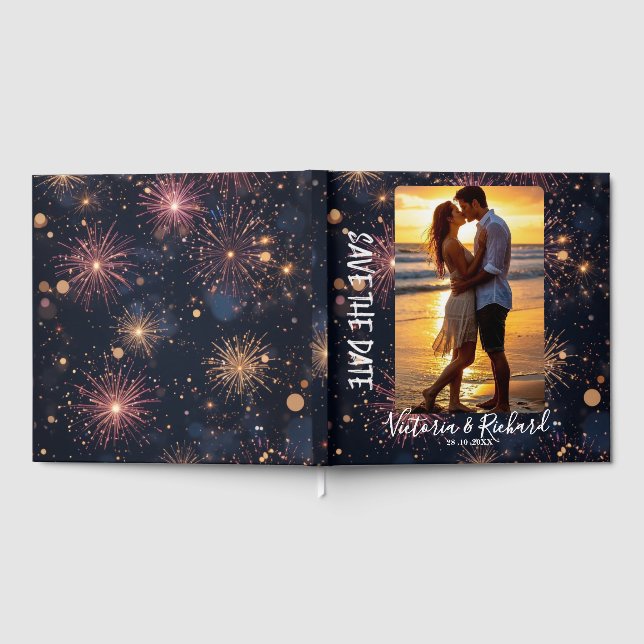 Save the Date Custom Photo Guest Book (Full)