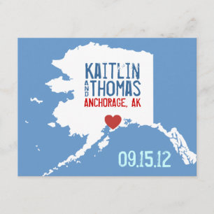 Save the Date - Customisable - Alaska