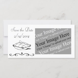 Save the Date Customisable Cinderella Photo Card