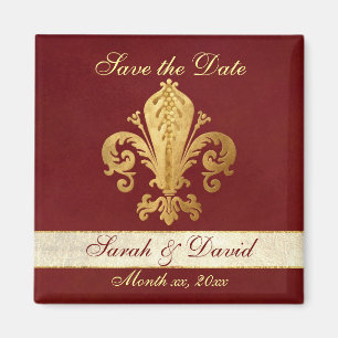 Save the Date Customisable Magnet