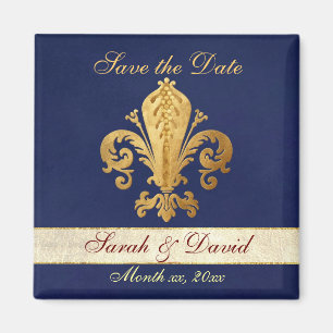 Save the Date Customisable Magnet