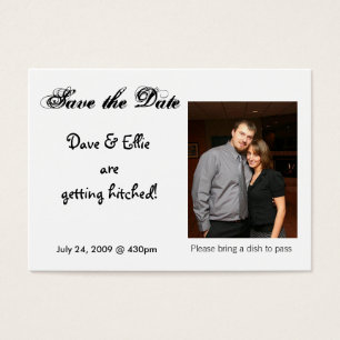 Save the Date, Dave & Ellie are g...