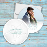 Save the Date Destination Beach Wedding 