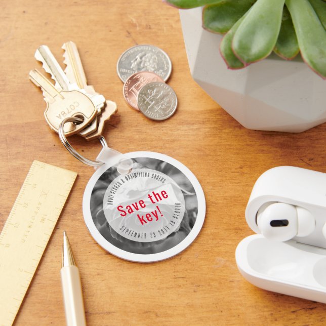 Save the Date DIFFERENT Key Ring (Desk)