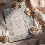 Save the Date Dusty Blue Pimpernel Vintage Morris<br><div class="desc">Embrace timeless elegance with our Save the Date wedding cards featuring the renowned Pimpernel pattern by William Morris, masterfully rendered in vintage hues of dusty blue, faded blue, and accented with real foil. William Morris, a figurehead of the Arts and Crafts Movement, believed in the beauty of handcrafted designs and...</div>
