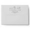 Save The Date Elegant Pre Addressed Envelope