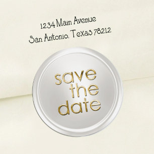 Save the Date Envelope Seal