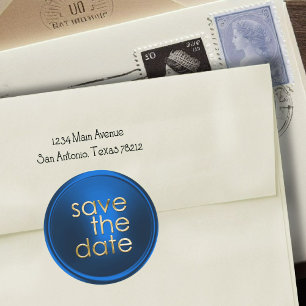 Save the Date Envelope Seal