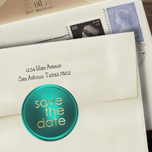 Save the Date Envelope Seal