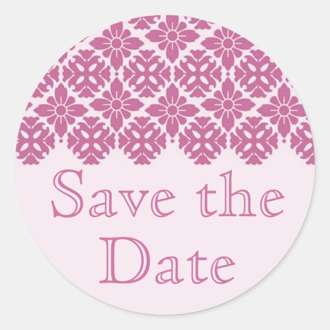 Save the Date Envelope Seals (Front)