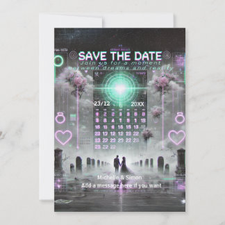💌 “Save the Date: Eternal Glitch Wedding” 💌 Save The Date