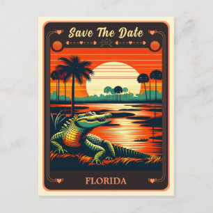 Save the Date   Florida Invitation Postcard
