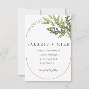 Save the date for wedding