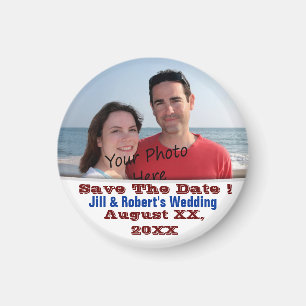 Save The Date! For Wedding Or ? Photo Magnets