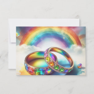 SAVE THE DATE Gay Wedding invitation Announcement