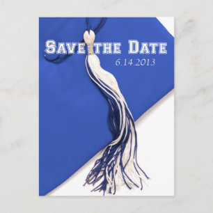 Save the Date Graduation Postcard