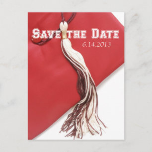 Save the Date Graduation Postcard