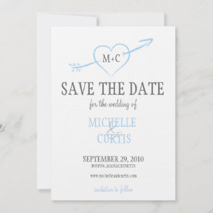 Save the Date - Heart and Arrow