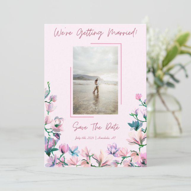 Save The Date Invitation (Standing Front)