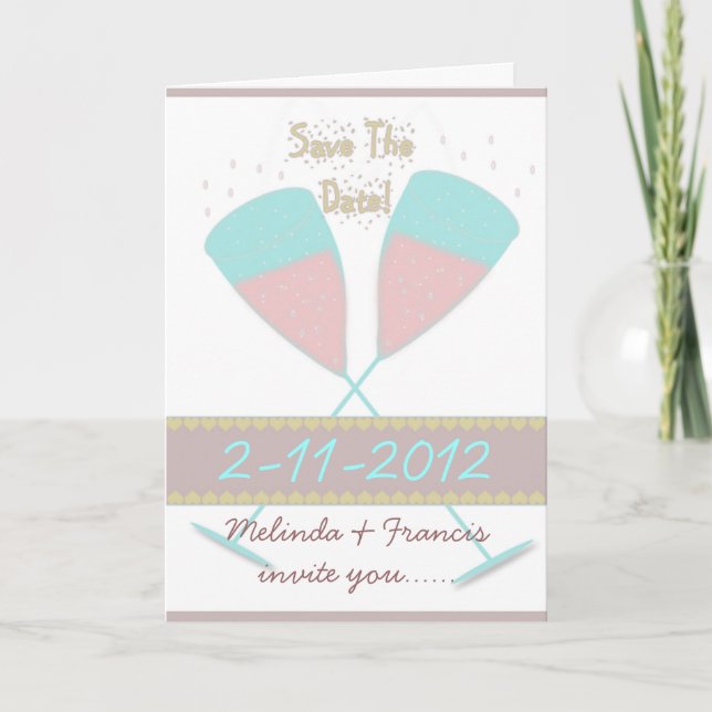 Save The Date Invitation (Front)