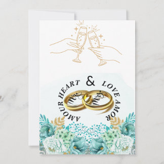 Save the date invitation