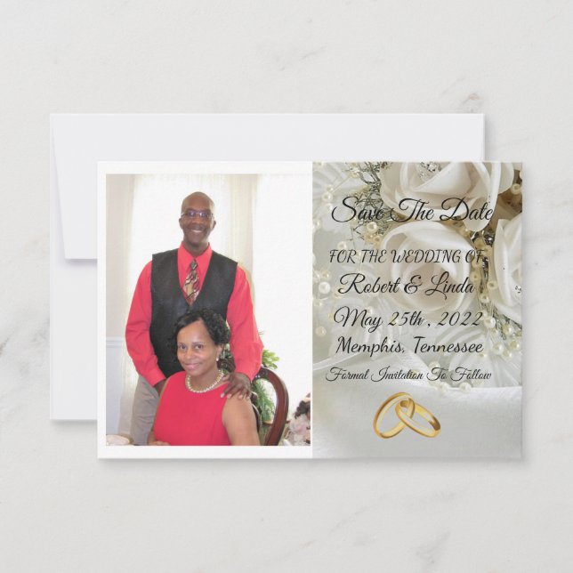 Save The Date Invitation  (Front)