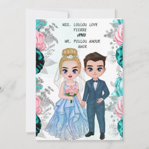 Save the date invitation