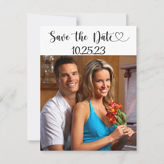 Save the Date  Invitation (Front)