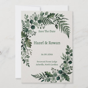 save the date invitation