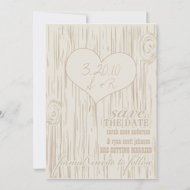 Save the Date Invitation (Front)