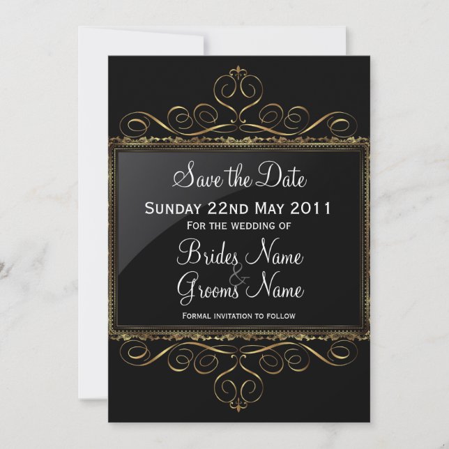 Save the Date Invitation (Front)