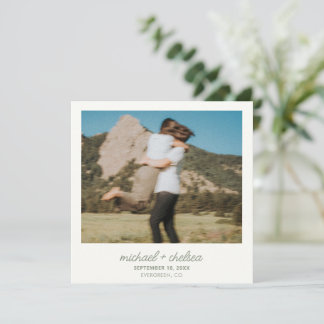 Save the Date Invitation