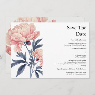 Save the Date Invitation