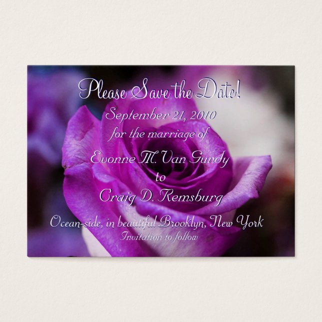 Save The Date IV (Front)