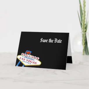 Save the Date Las Vegas Card
