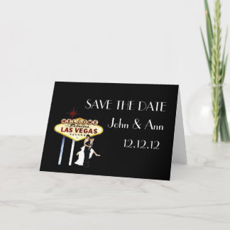 SAVE THE DATE LAS VEGAS Card