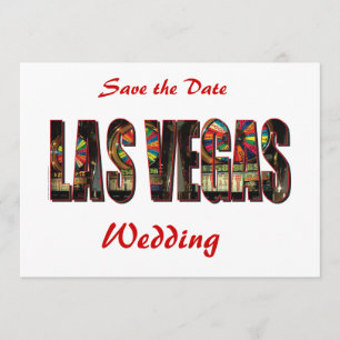 Save the Date Las Vegas Wedding