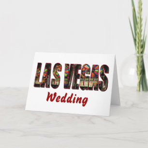 Save the Date/Las Vegas Wedding Announcement