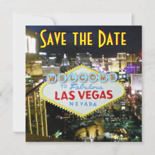 Save the Date Las Vegas Weddings