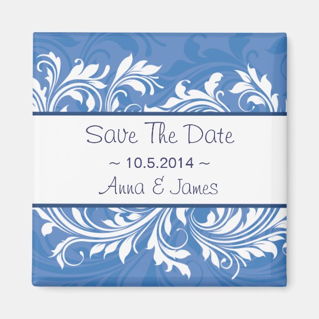 Save the date ~ Lush 8 Magnet (Front)