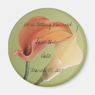 Save the date Magnet