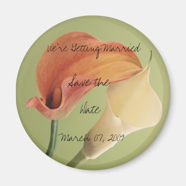 Save the date Magnet (Front)