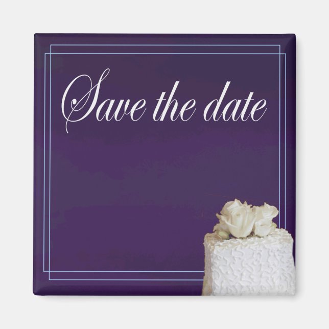 Save the Date Magnet (Front)