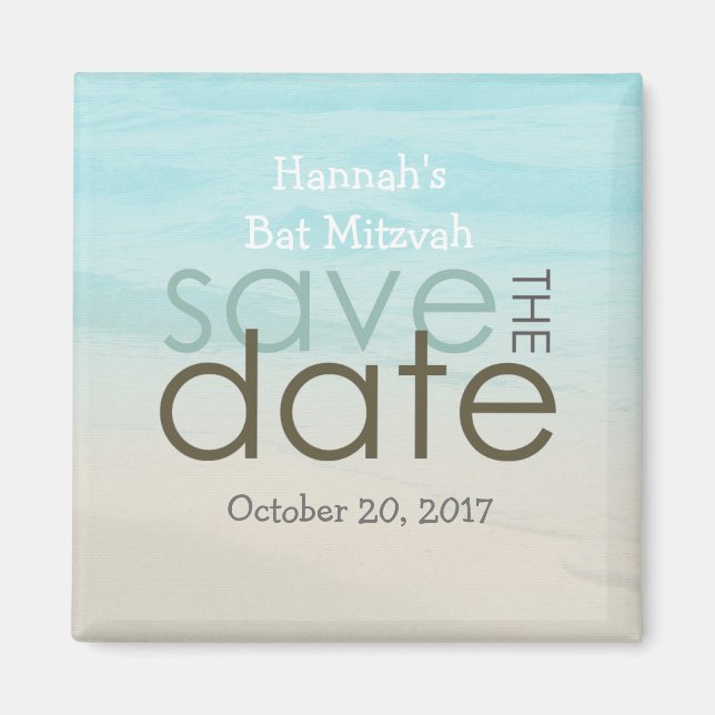 Save the Date Magnet (Front)