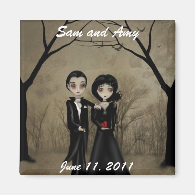 Save the Date Magnet (Front)